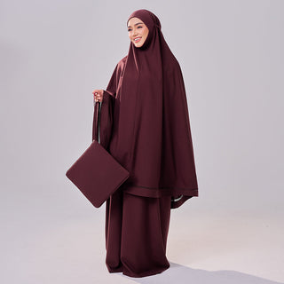 Aman Luxe Prayerwear - Burgundy