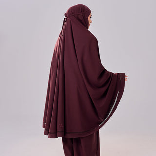Aman Luxe Prayerwear - Burgundy
