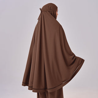 Aman Luxe Prayerwear - Dark Brown