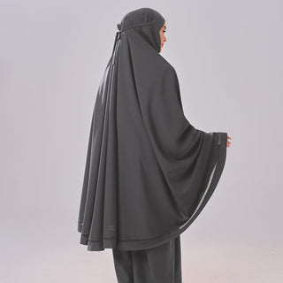 Aman Luxe Prayerwear - Dark Grey