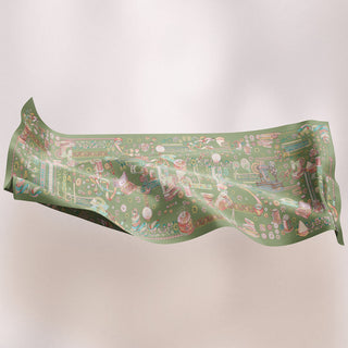Dusty green Atelier print by TudungPeople featuring elegant, artistic design on high-quality paper.