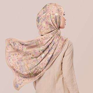 Beige Atelier print by TudungPeople featuring nude and brown tones, displayed on a clean background.
