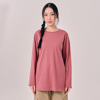 Back Pleated Top - Dark Pink - Apparel - TudungPeople