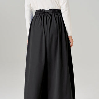 Baggy Pants - Black - Apparel - TudungPeople