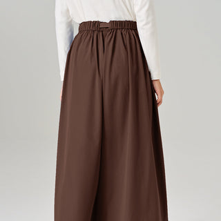 Baggy Pants - Chocolate - Apparel - TudungPeople
