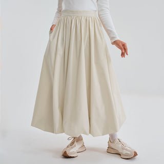 Balloon Skirt - Latte