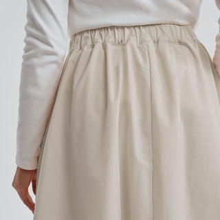Balloon Skirt - Latte