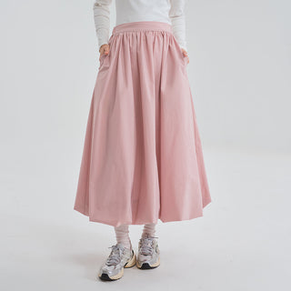 Balloon Skirt - Puce