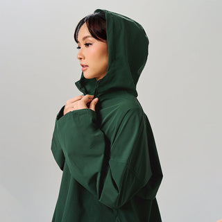 Flare Parka - Emerald - Apparel - TudungPeople