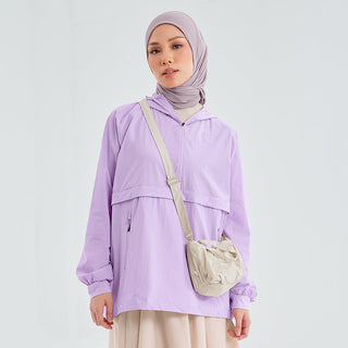 Half Zip Parka 2.0 - Thistle - Apparel - TudungPeople