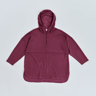 Half Zip Sweatshirt - Burgundy