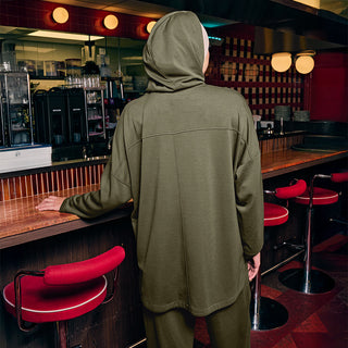 Half Zip Sweatshirt - Olive