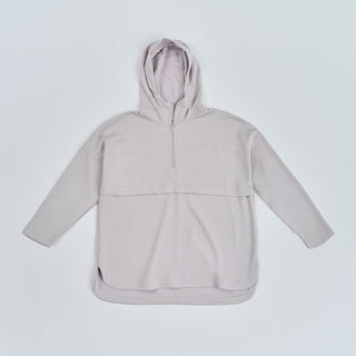 Half Zip Sweatshirt - Silver
