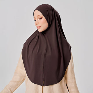 Hudaa Basic in Chocolate - Instants - TudungPeople