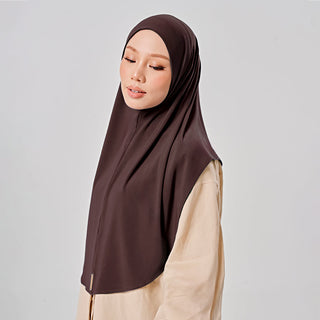 Hudaa Basic in Chocolate - Instants - TudungPeople