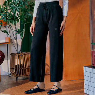 Knitted Pants - Black