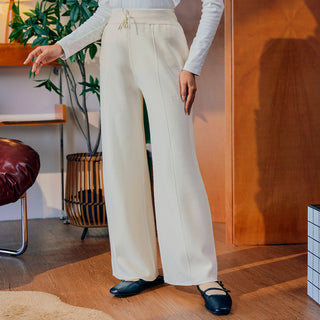 Knitted Pants - Off White