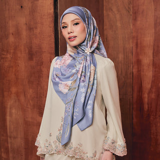 LE Heirloom - Periwinkle (SQ) - Prints - TudungPeople