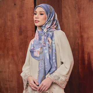 LE Heirloom - Periwinkle (SQ) - Prints - TudungPeople