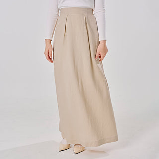 Linen Skirt - Oat