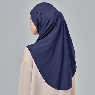 (Nano) Najwa Sport Basic 3.0 - Dark Blue - Active - TudungPeople