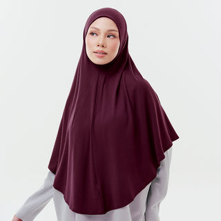Najwa Sport Khimar 3.0 - Dark Purple