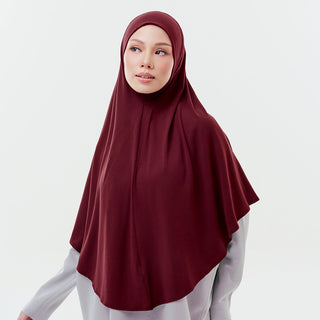 Najwa Sport Khimar 3.0 - Maroon