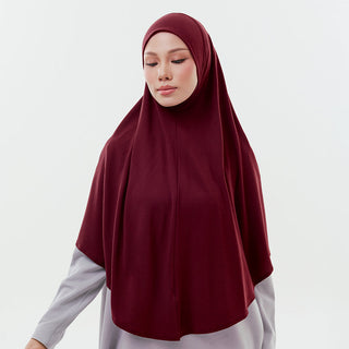 Najwa Sport Khimar 3.0 - Maroon