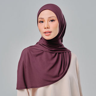 (Nano) Najwa Sport Lite 3.0 - Burgundy - Active - TudungPeople