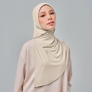 (Nano) Najwa Sport Lite 3.0 - Cream - Active - TudungPeople
