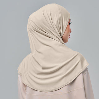(Nano) Najwa Sport Lite 3.0 - Cream - Active - TudungPeople