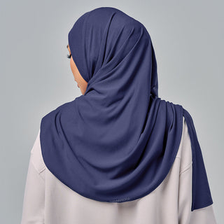 (Nano) Najwa Sport Lite 3.0 - Dark Blue - Active - TudungPeople