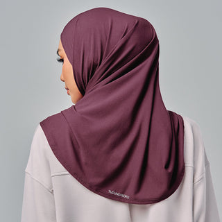 (Nano) Najwa Sport Niya 3.0 - Burgundy - Active - TudungPeople
