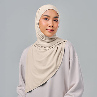 (Nano) Najwa Sport Niya 3.0 - Cream - Active - TudungPeople