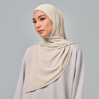 (Nano) Najwa Sport Niya 3.0 - Cream - Active - TudungPeople