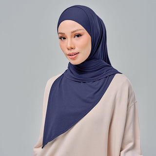 (Nano) Najwa Sport Niya 3.0 - Dark Blue - Active - TudungPeople