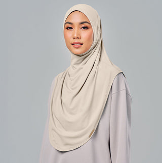 (Nano) Najwa Sport Nour 3.0 - Cream - Active - TudungPeople