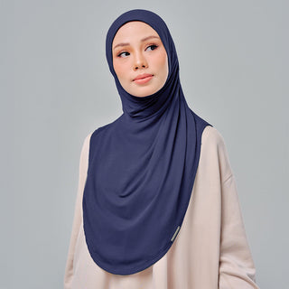 (Nano) Najwa Sport Nour 3.0 - Dark Blue - Active - TudungPeople