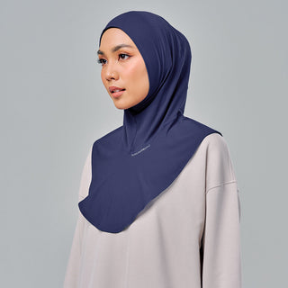 (Nano) Najwa Sport Pro 3.0 - Dark Blue - Active - TudungPeople
