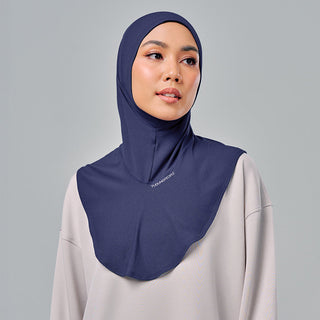 (Nano) Najwa Sport Pro 3.0 - Dark Blue - Active - TudungPeople
