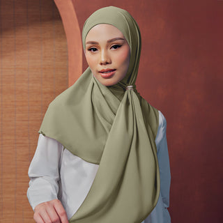 Niya Chiffon 2.0 in Peas