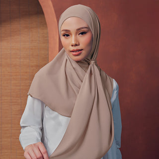 Niya Chiffon 2.0 in Praline - Instants - TudungPeople