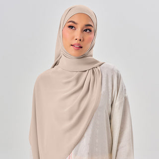 Niya Chiffon 2.0 in Brown Rice