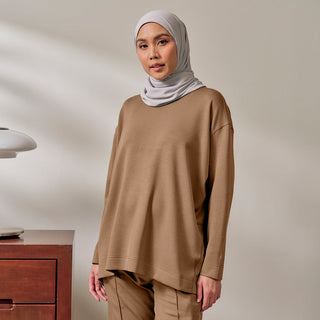 Oversized Sweatshirt - Peanut