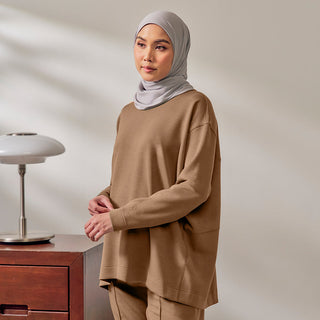 Oversized Sweatshirt - Peanut