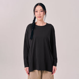 Oversized Top - Black - Apparel - TudungPeople