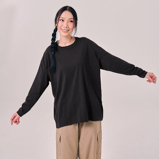 Oversized Top - Black - Apparel - TudungPeople