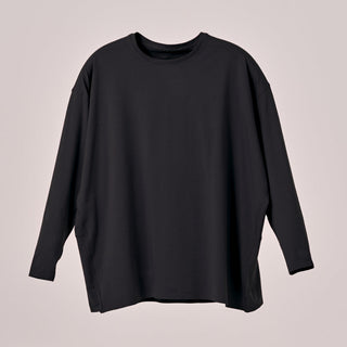 Oversized Top - Black - Apparel - TudungPeople