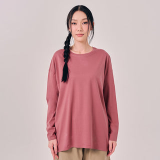 Oversized Top - Dark Pink - Apparel - TudungPeople