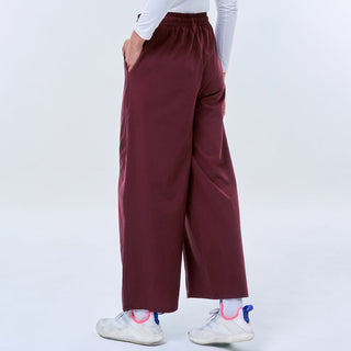 Redwood Panel Pants by TudungPeople, stylish men's apparel featuring comfortable, tapered design in rich redwood color.